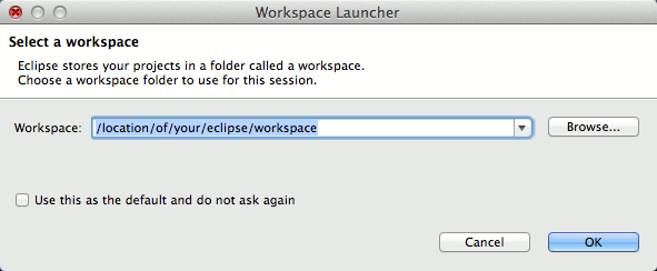 picture showing the eclipse IDE 1