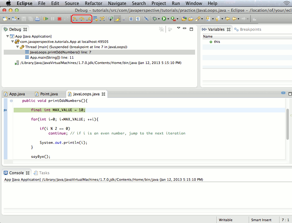 picture showing the eclipse IDE 25