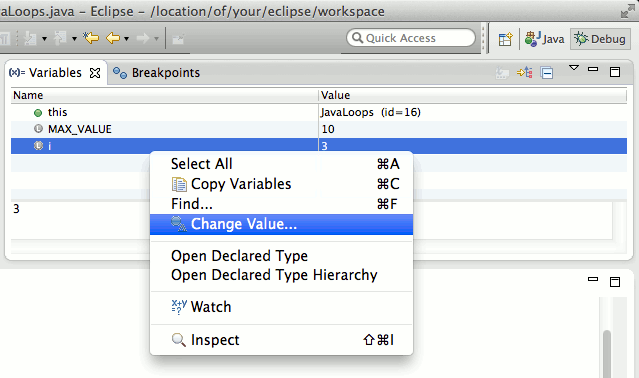 picture showing the eclipse IDE 27