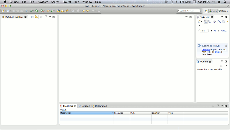 picture showing the eclipse IDE 3