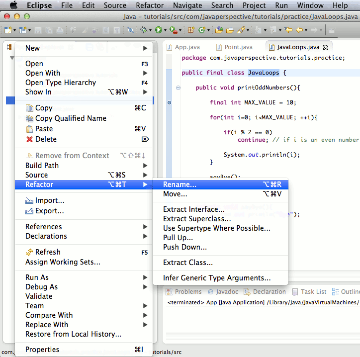 picture showing the eclipse IDE 30