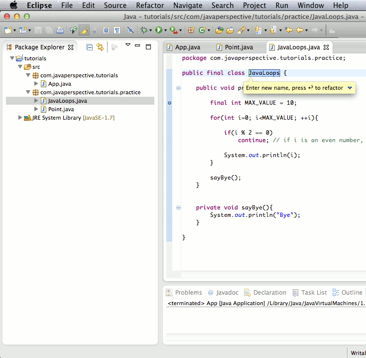 picture showing the eclipse IDE 31