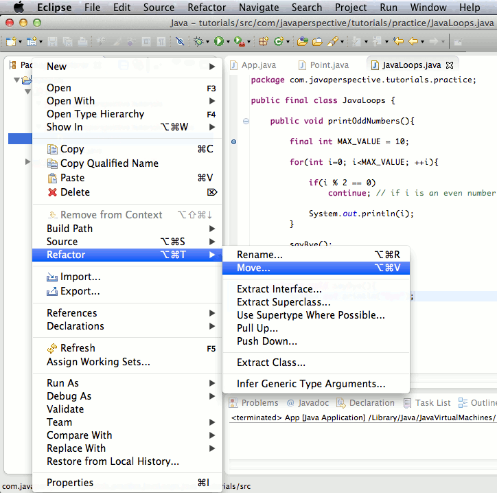 picture showing the eclipse IDE 32