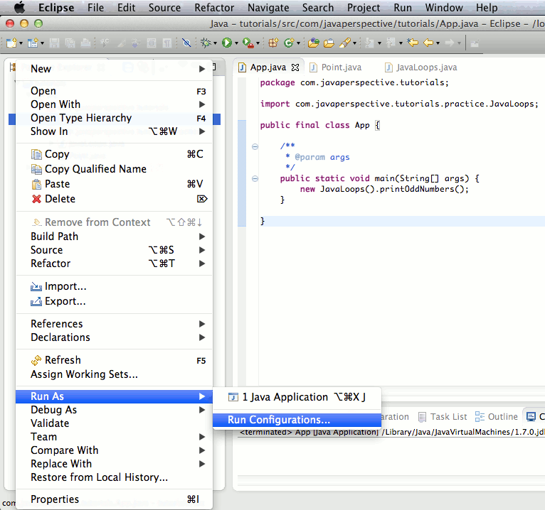 picture showing the eclipse IDE 34