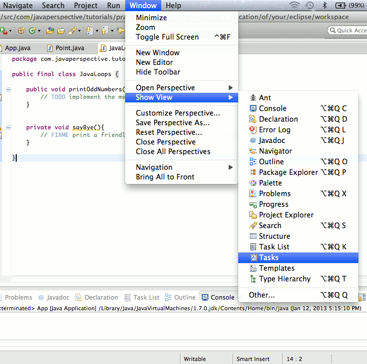 picture showing the eclipse IDE 40