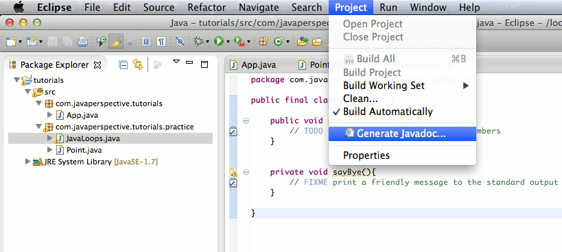 picture showing the eclipse IDE 44